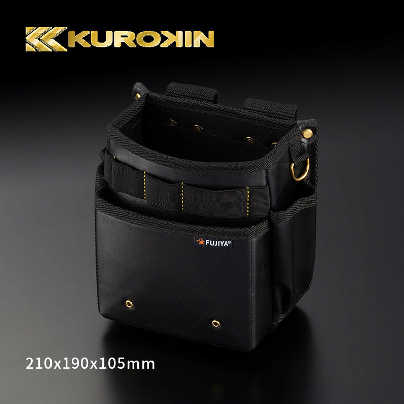 工具袋 4～5格 日本 KUROKIN 黑金 中型 工具袋