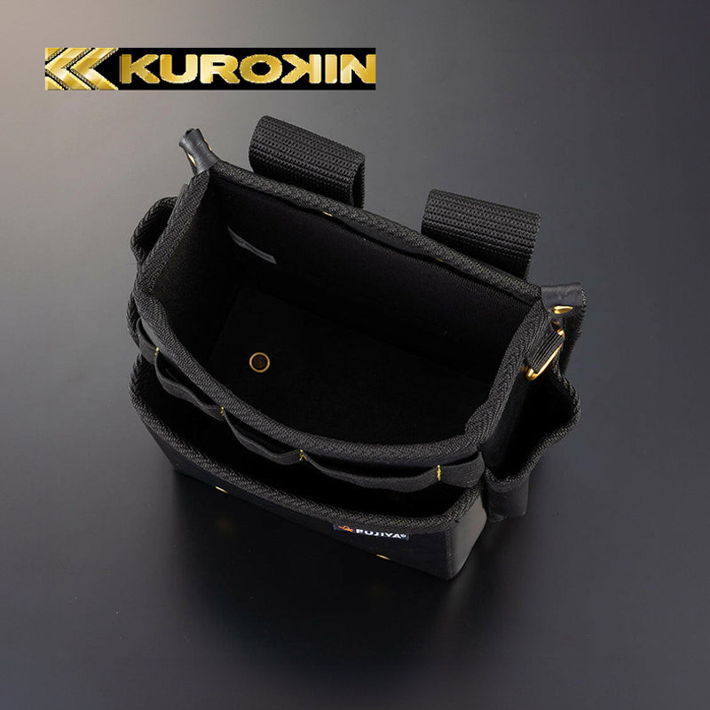 工具袋 4～5格 日本 KUROKIN 黑金 中型 工具袋