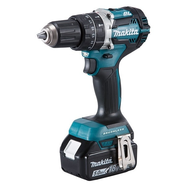 衝擊 電鑽 18V 鋰電 充電式 5.0Ah 電池 套裝 MAKITA 牧田 DHP484RTE