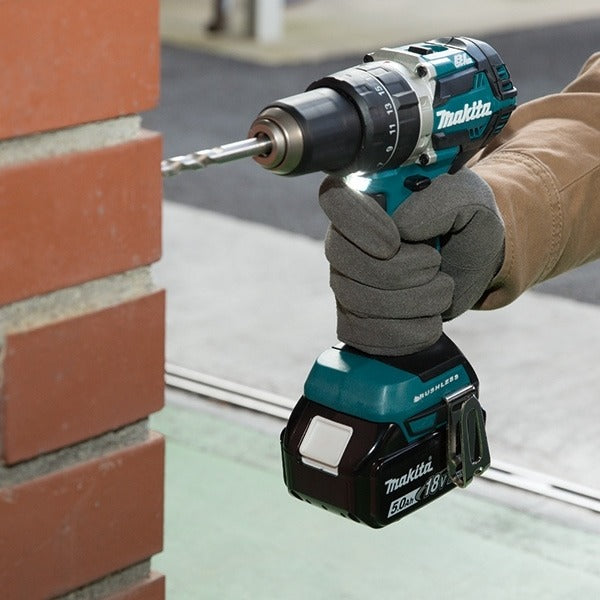 衝擊 電鑽 18V 鋰電 充電式 5.0Ah 電池 套裝 MAKITA 牧田 DHP484RTE