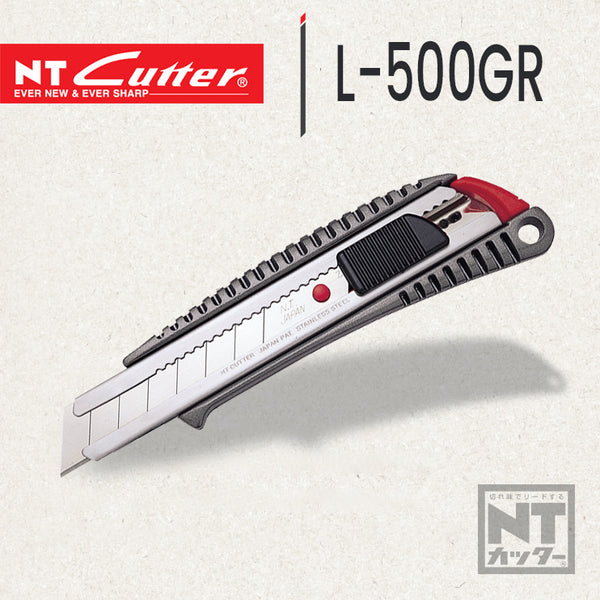 18mm 推掣金屬柄大鎅刀 日本 NT Cutter L-500GRP 鎅刀