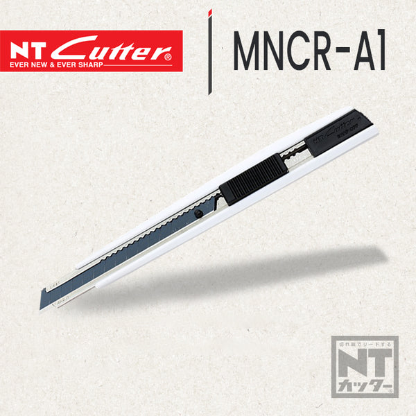 9mm 日本 NT Cutter MNCR-A1 推掣黑刀片細鎅刀