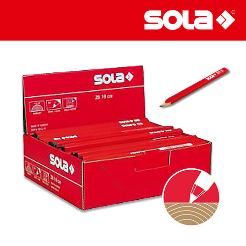 奧地利 SOLA 方型木工筆