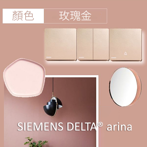 SIEMENS 西門子 DELTA® arina 16AX 單位單控開關掣