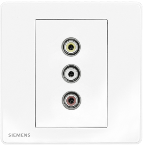 SIEMENS 西門子 DELTA® arina RCA 插座